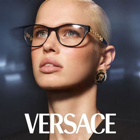 versace hexagon eyeglasses|versace eyewear catalog.